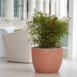 NICOLI CONCA HERA 30 vasi resina vaso arredamento piante giardino terrazzo